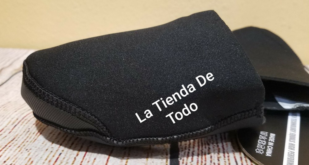 DURABLE FLEXIBLE LARGE TOE COVERS STRETCHY NEOPRENE MATERIAL FOR CYCLING READ