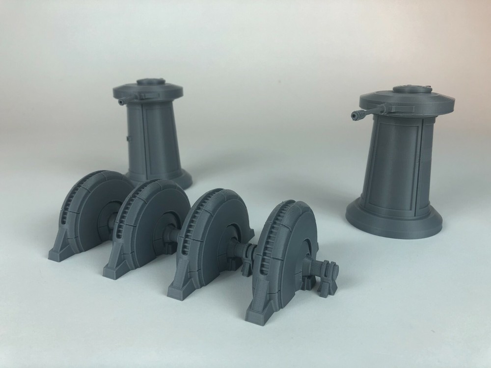 3D Printed Hoth Legion Terrain Bundle Tabletop Gaming