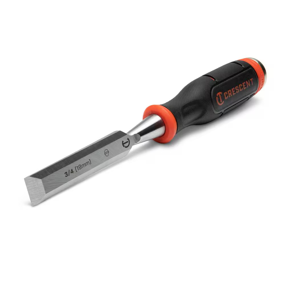 3/4 In. Wood Chisel with Grip and Striking End Cap