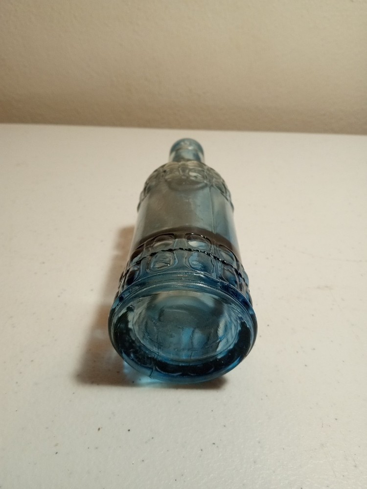 Small 6.5" Blue Bottle