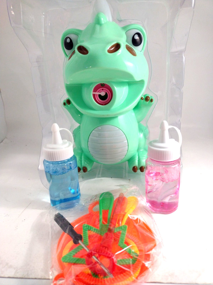 Bubble Maker Automatic Bubble Blower Dinosaur Bubble Machine Dinosaur Fun Bath