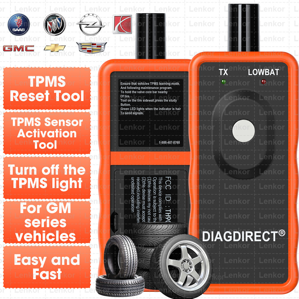 EL50448 TPMS Relearn Tire Sensor Pressure Monitor System Programming Activation