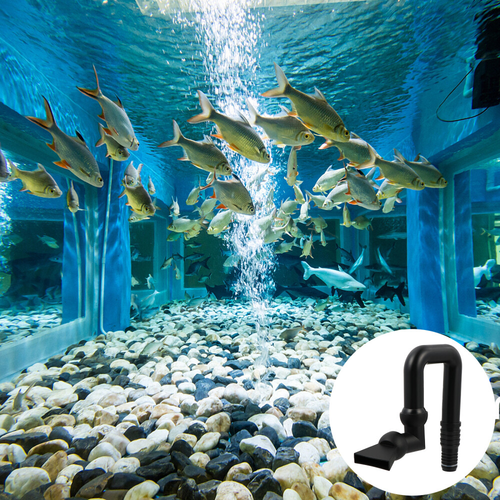 Fish Tank Duckbill Nozzle Aquarium Overflow Return Pipe Accessory