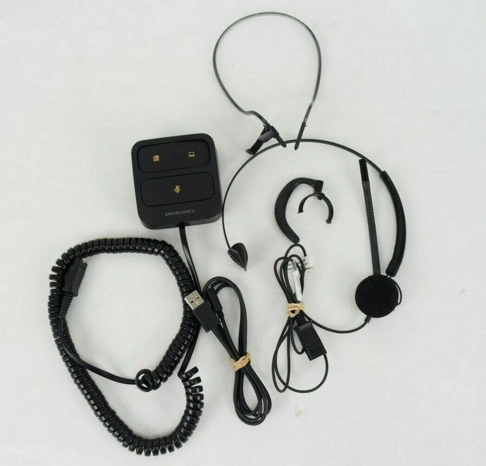 Plantronics HW540 Headset MDA100 Quick Disconnect