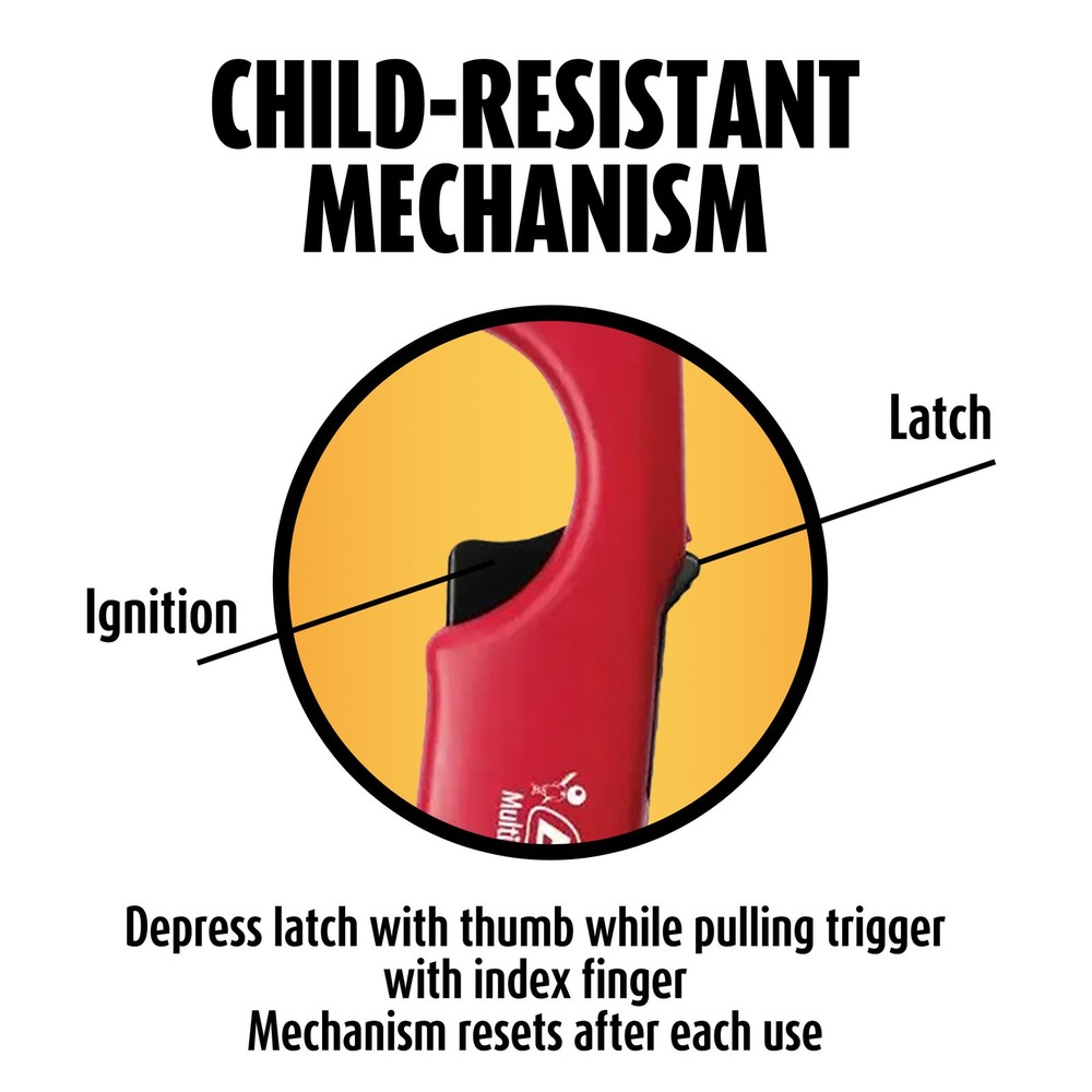 BIC Multi-purpose Classic Edition Lighter & Flex Wand Lighter, 4-Pack