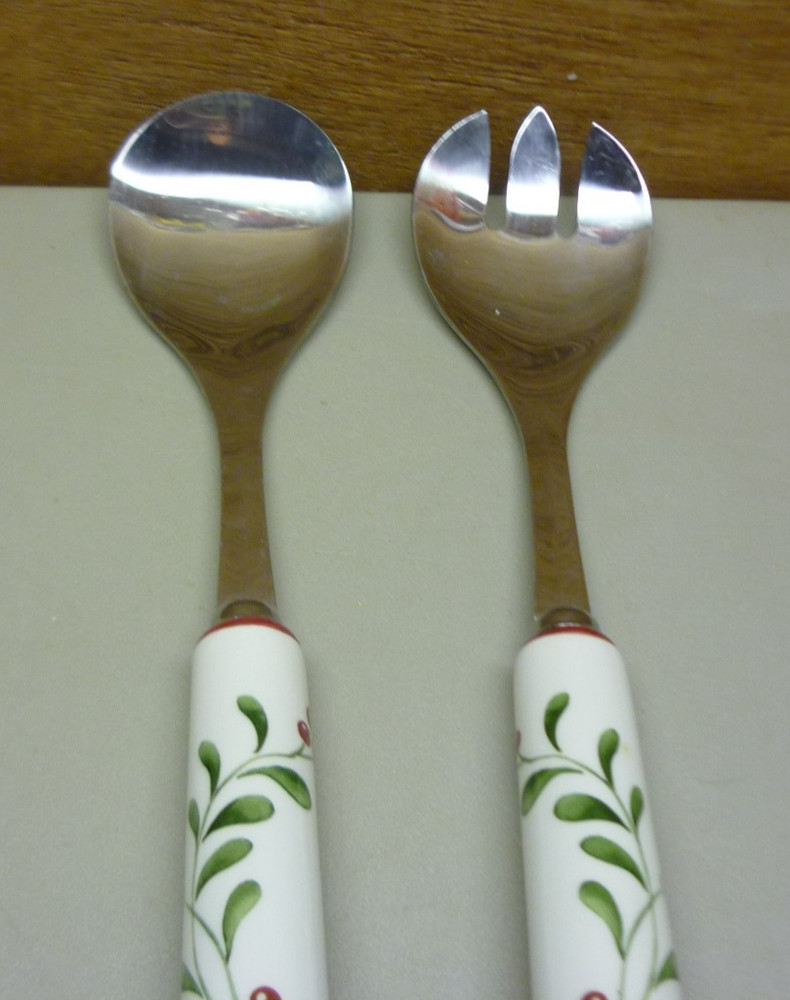 Better Homes & Gardens Mistletoe Serving Fork & Spoon