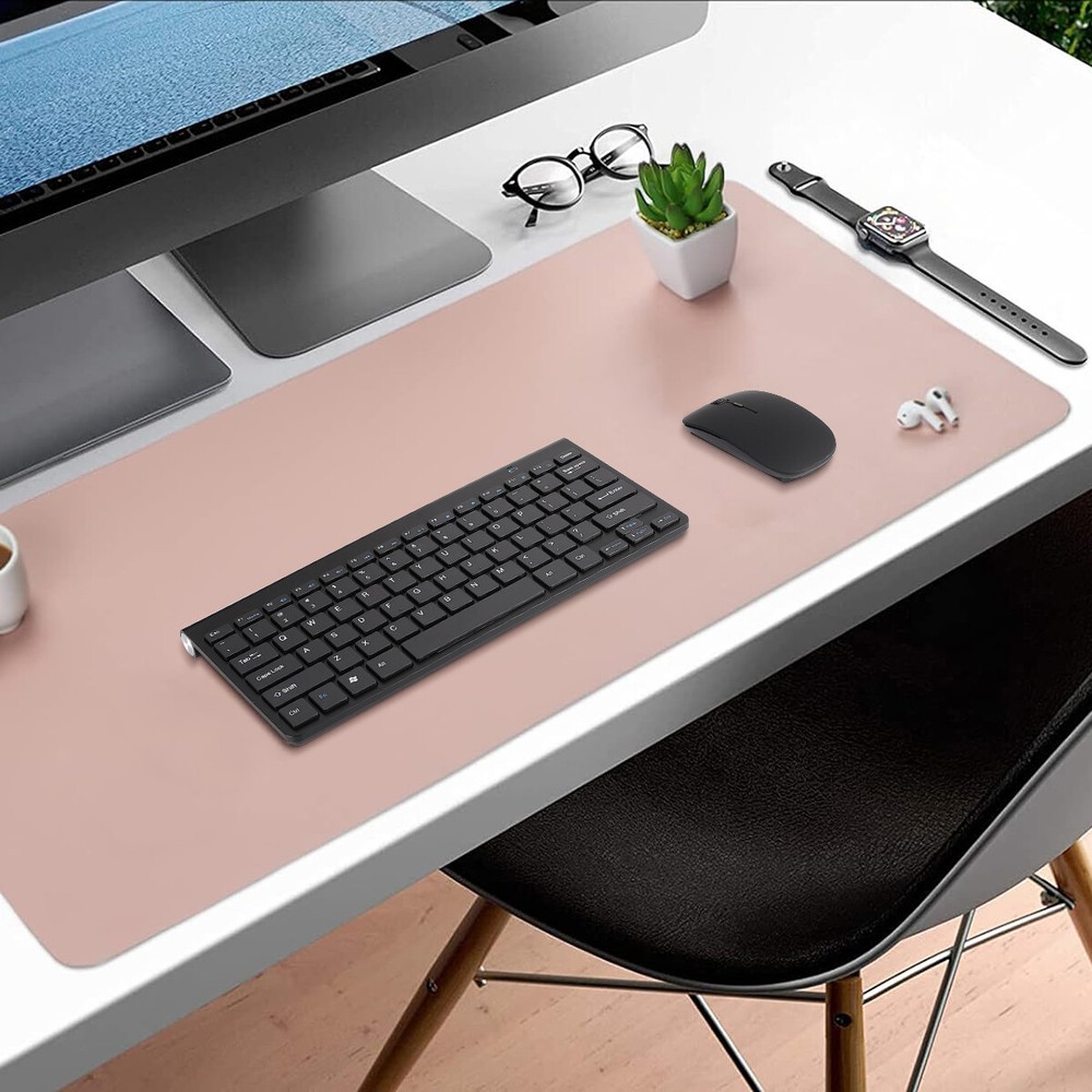 Mini Wireless Keyboard Mouse Set Ultrathin Waterproof For Mac Apple PC Computer