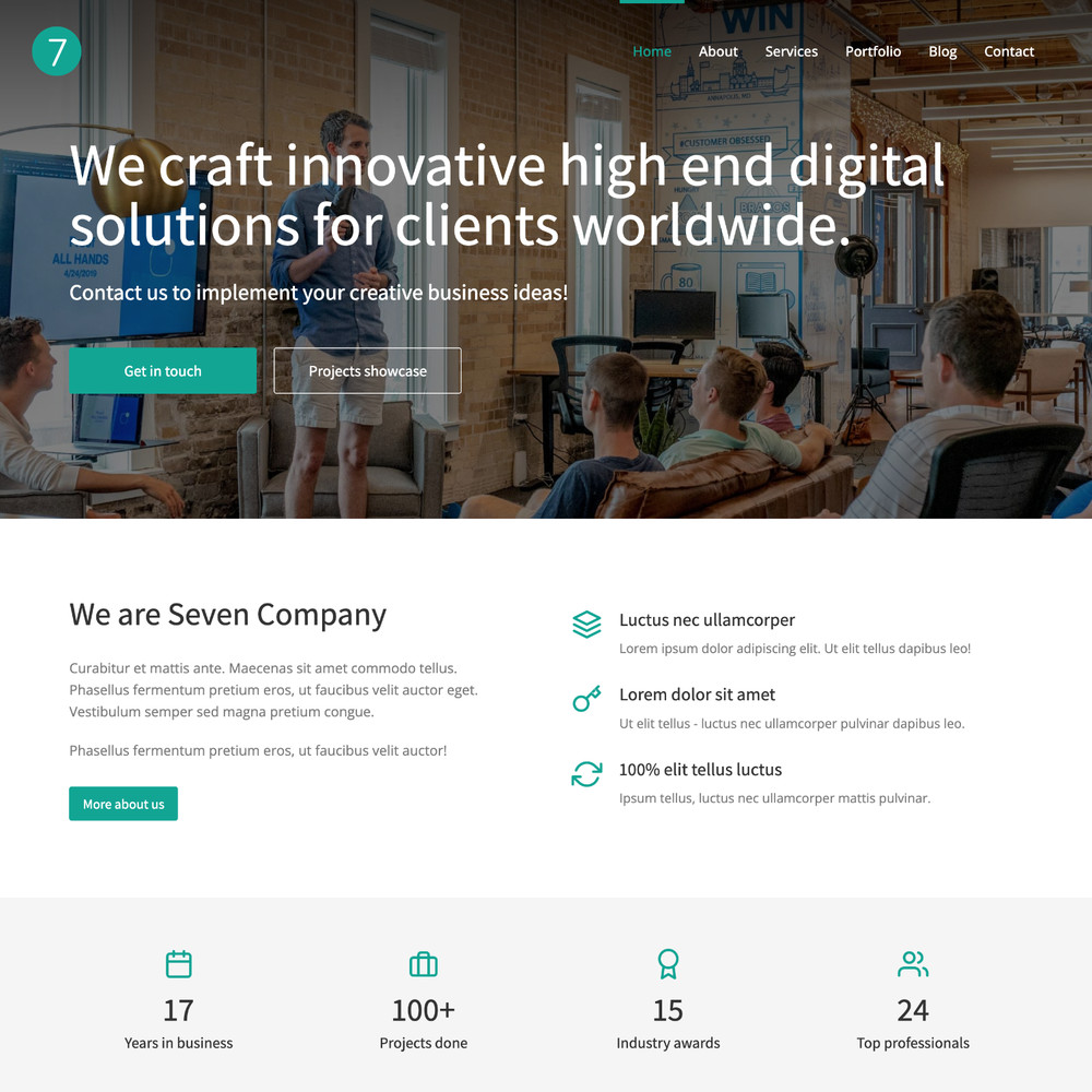 Starter Website Design with Free VPS Web Hosting and Installation