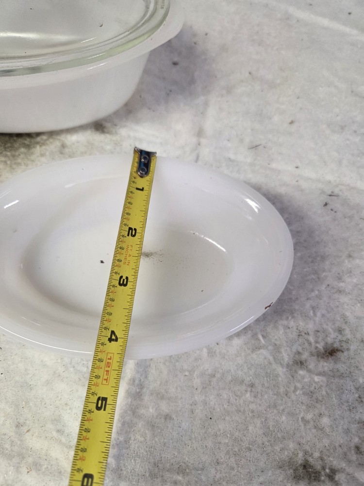 Glass bake 3 Pc Set. Needs Cleaned. See Pics