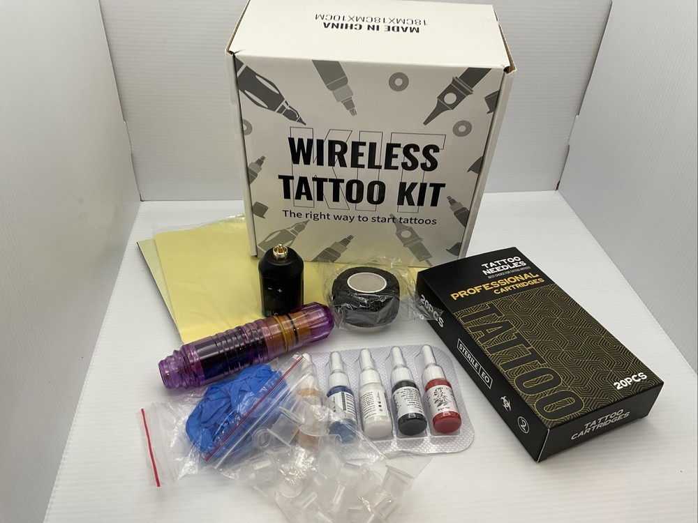 Wireless Tattoo Kit Lot #146