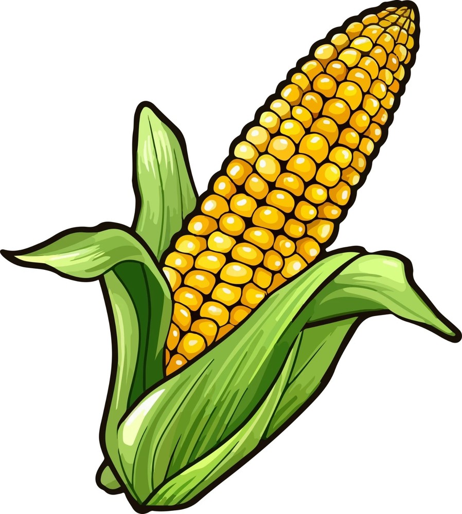 Corn on the cob Sticker Decal XV
