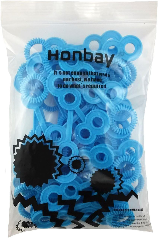 50pcs Blue Bubble Wands