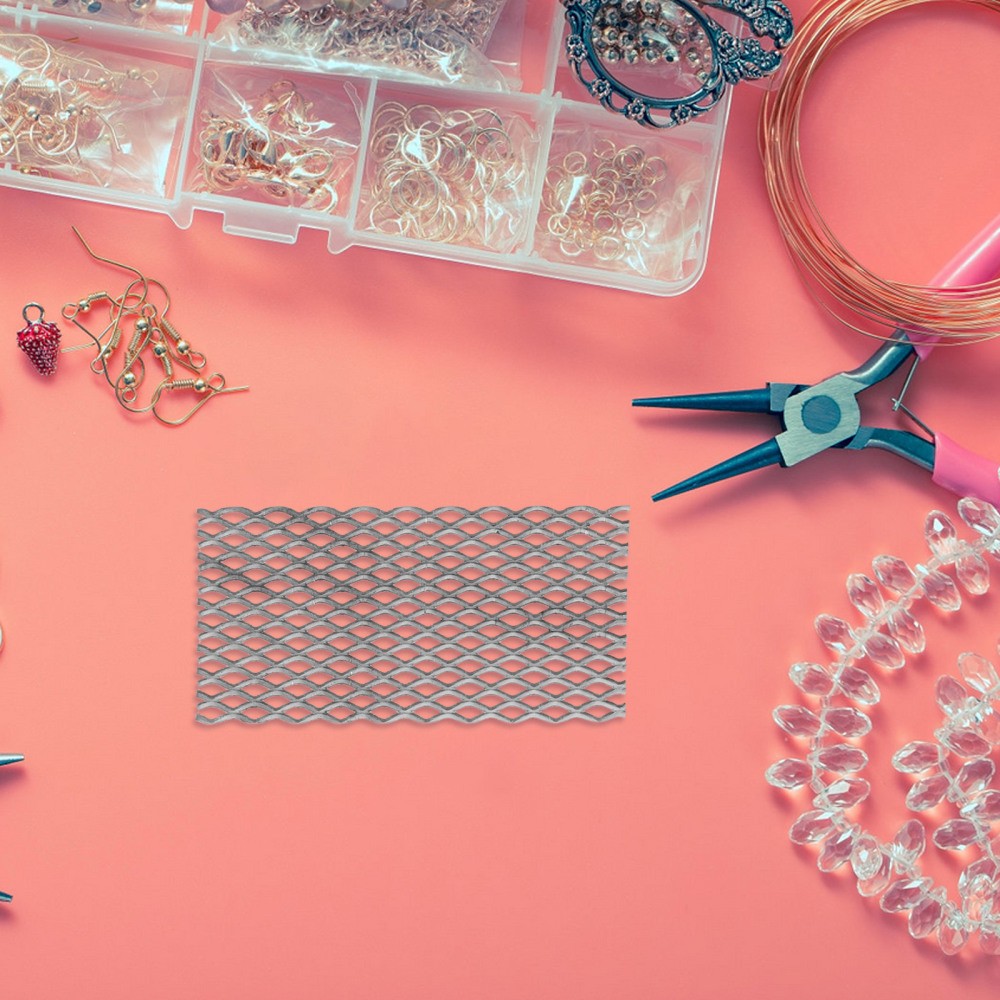 Electroplated Titanium Mesh Electrode Jewelry Plating Tool Electrolysis