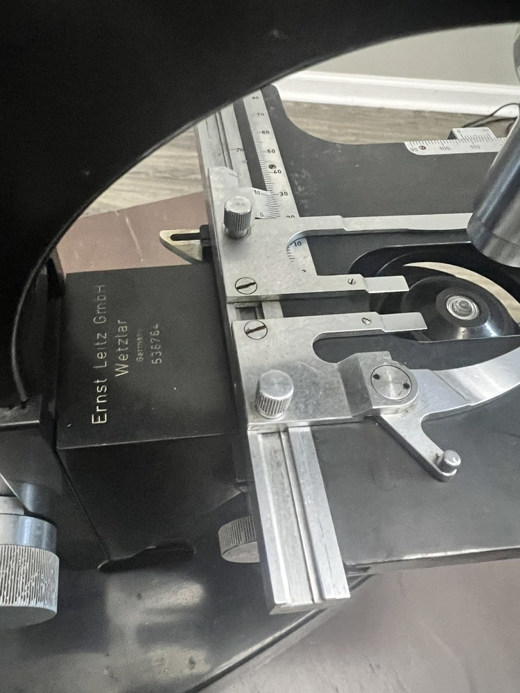 Ernst Leitz Wetzlar Microscope Vintage Leitz Microscope