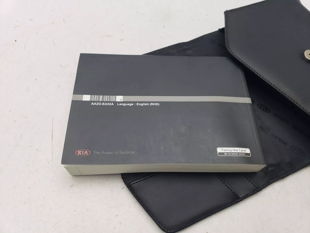 KIA CEED MK2 OWNERS MANUAL BOOK 2015