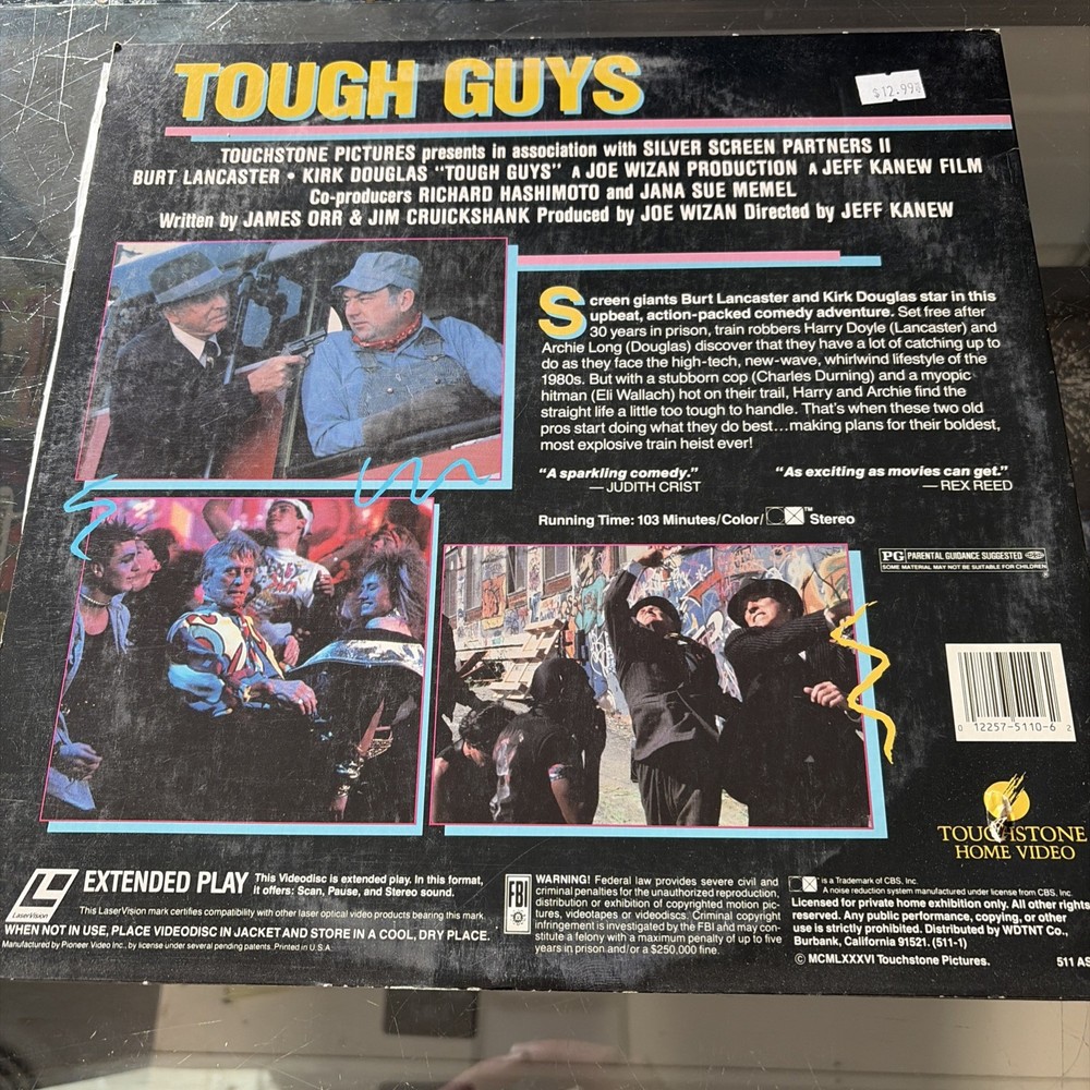 Tough Guys (Laserdisc)