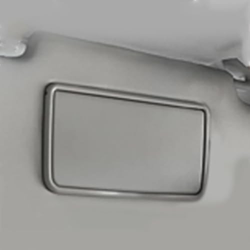 Sun Visor Vanity Mirror Cover Compatible with Light Beige