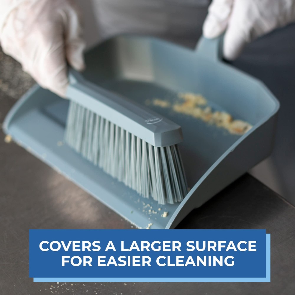 45895 Bench Cleaning Brush Polypropylene/polyester Medium Bristle Dustpan Brush