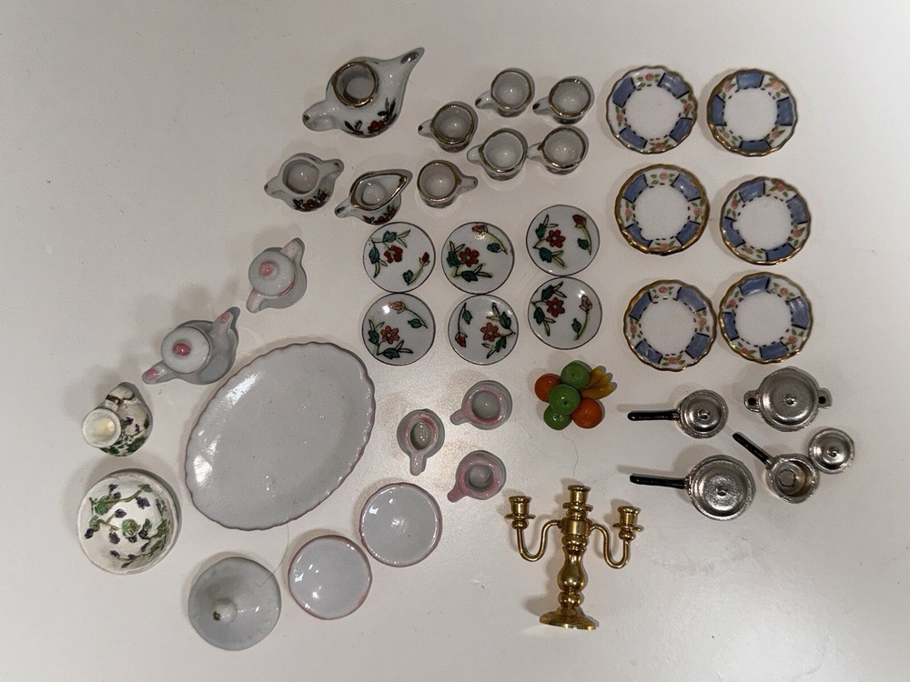 1:12 scale Dolls house Miniature Kitchen Accessories Bundle