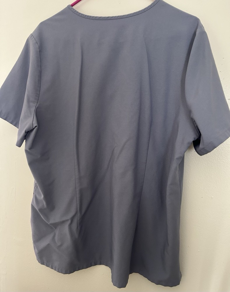 FIGS Technical Collection XL Gray Scrubs Set Unisex Solid Medical