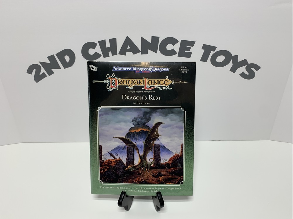 DLA3 Advanced Dungeons & Dragons Dragon Lance DRAGON'S REST  1990 TSR