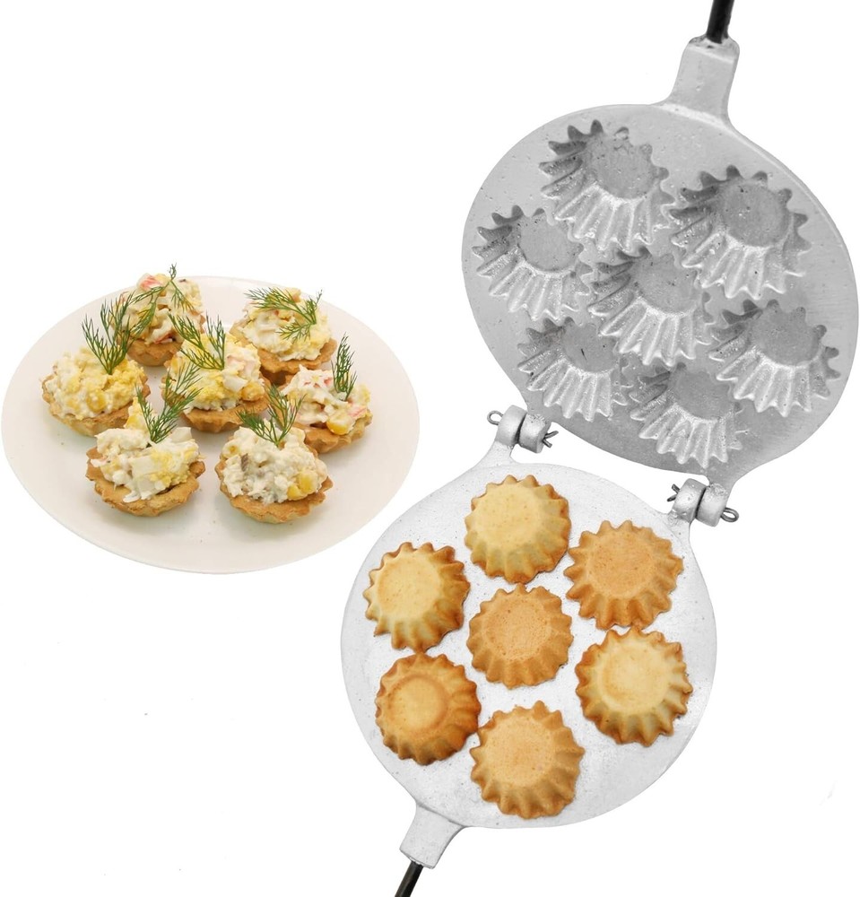 BAKING PAN FOR BASKETS AND TARTLETS (7 BASKETS)