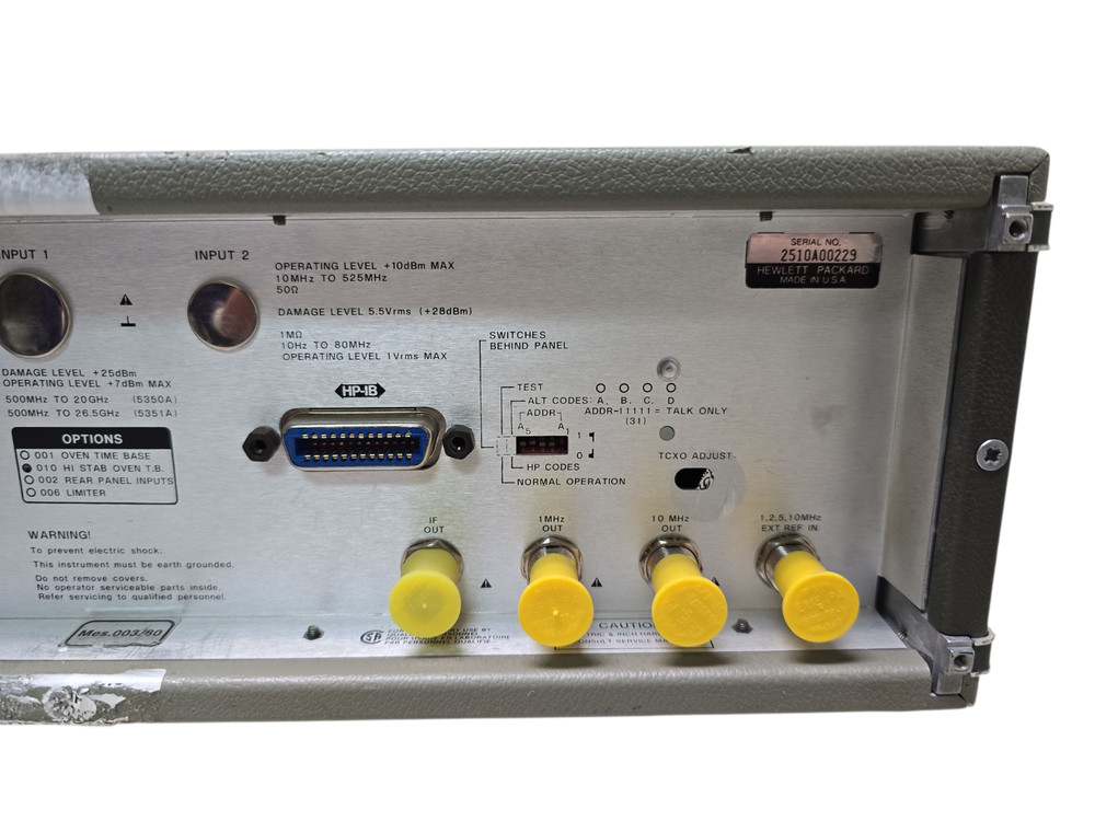 HP 5351 A Microwve Frequency Counter TESTED
