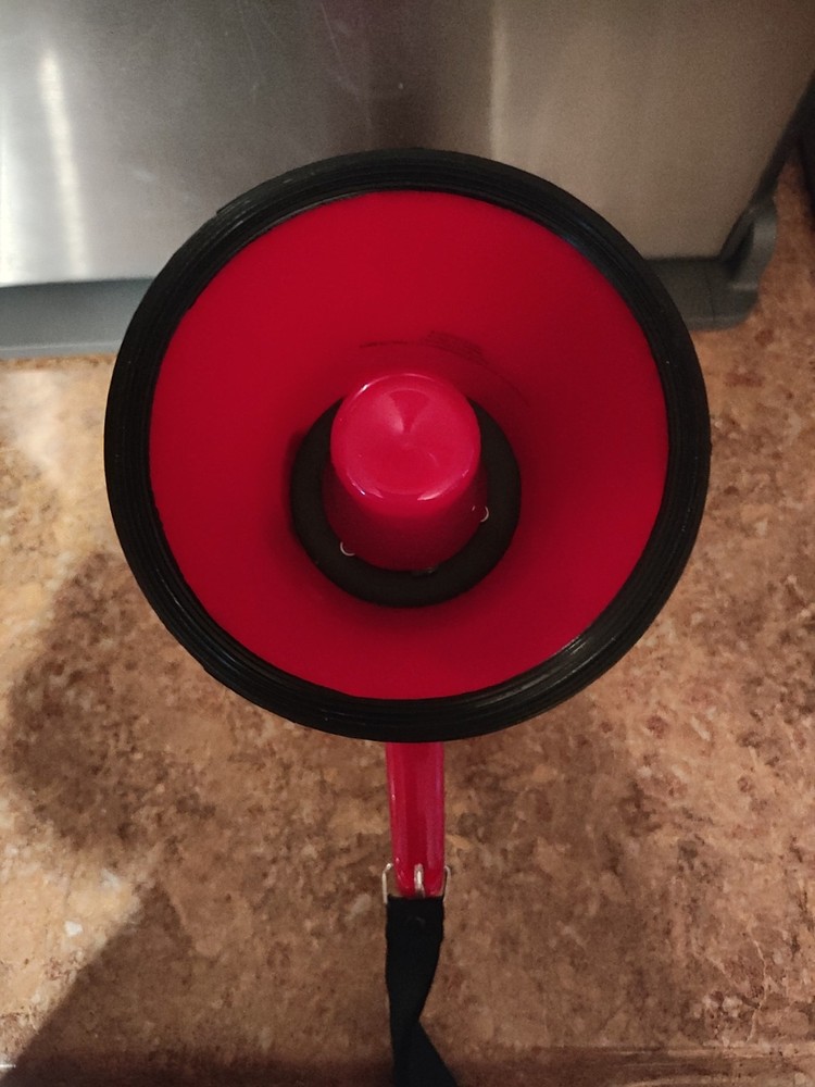 MEGAPHONE-SPEAKER-SIREN Tested Works!