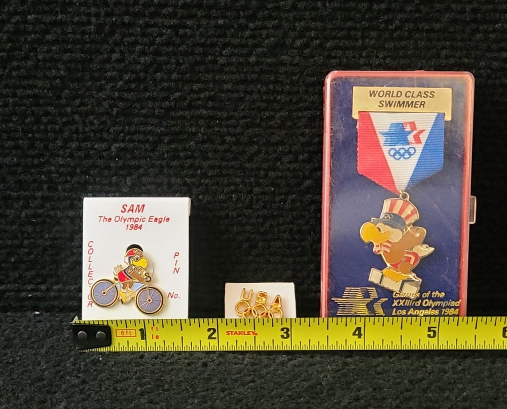1984 Olympic Eagle SAM Collector Pins