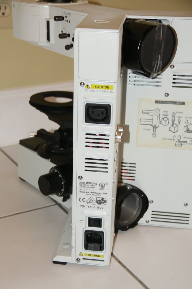 Olympus BX60 Microscope Stand Base Stage body.