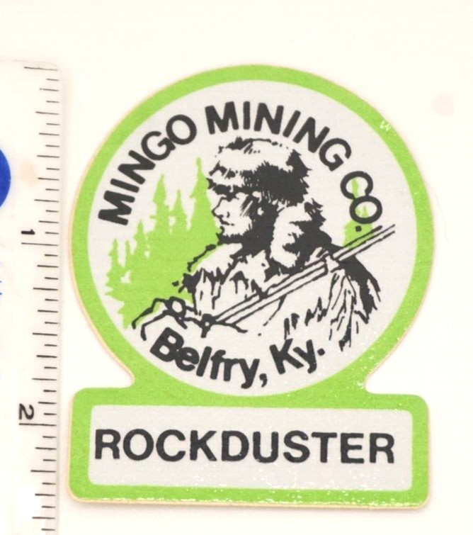 Coal Mining Sticker Mingo Mining Co Belfry KY Rockduster