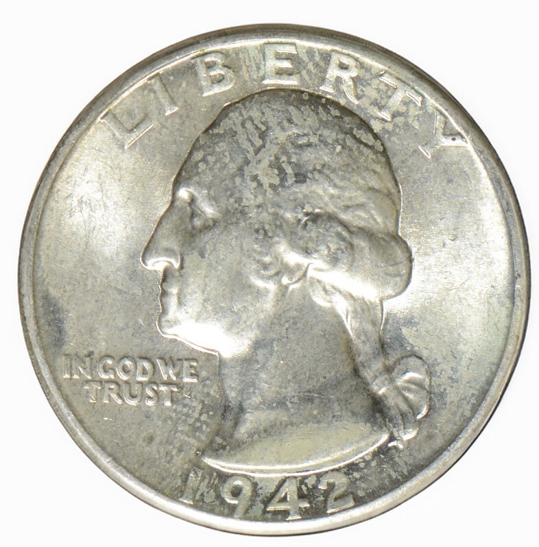 1942 Washington Quarter - Uncirculated