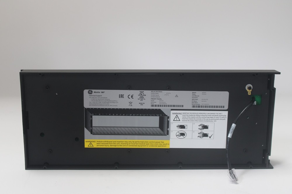 GE M6P3PH N60 Network Stability and Synchrophasor Measurement System Front Panel