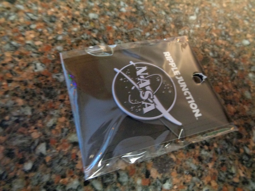 NASA Space Program Enamel Pin New Lapel Ripple Junction