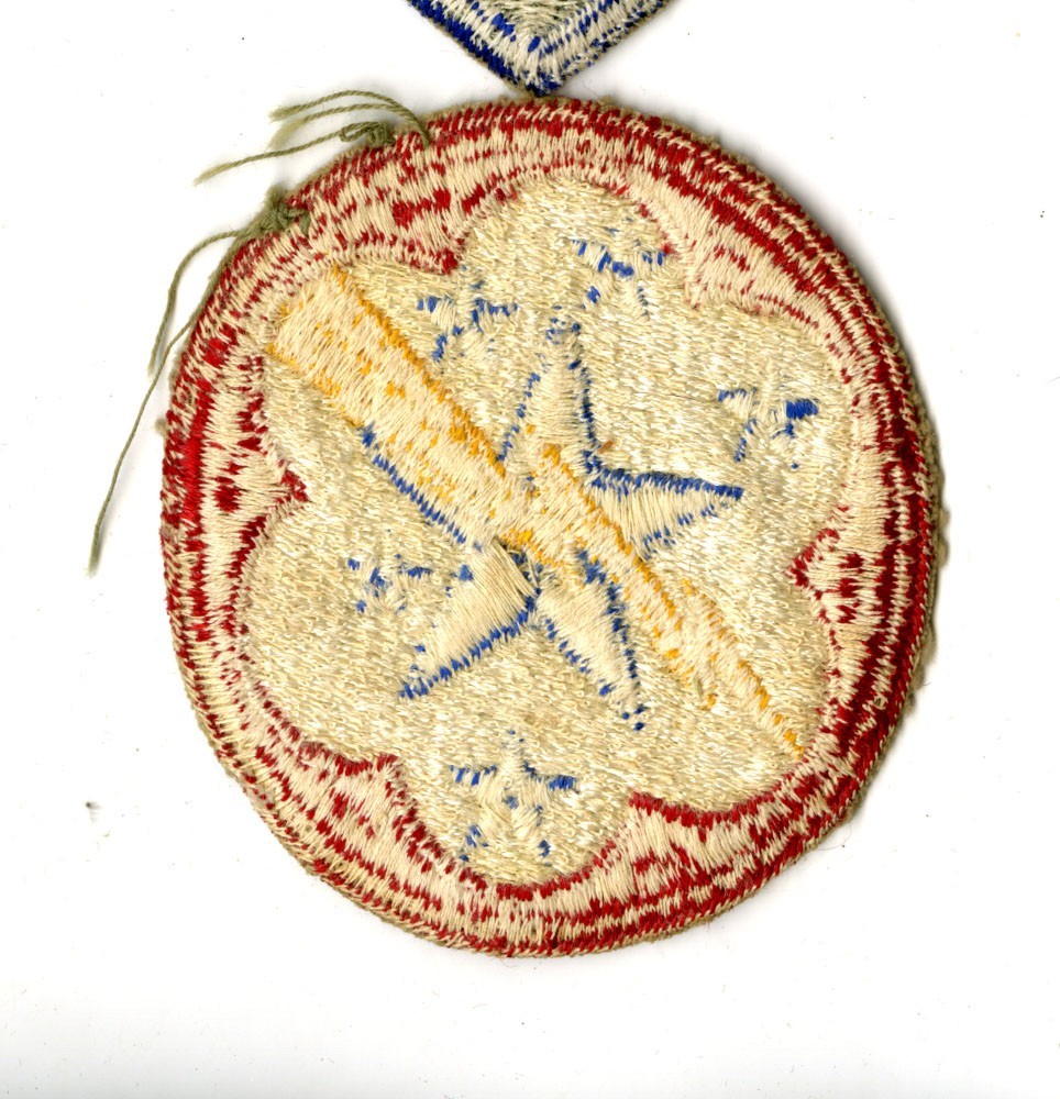 Western Pacific Forces White Back Patch WWII Original