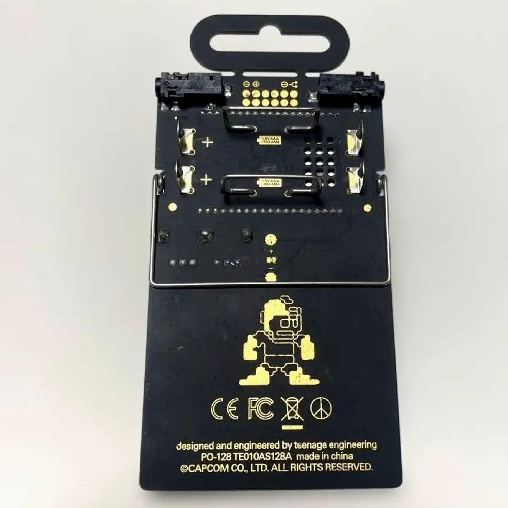 Teenage Engineering Capcom 8bit Pocket Operator PO-128 MEGAMAN Sampler Sequencer
