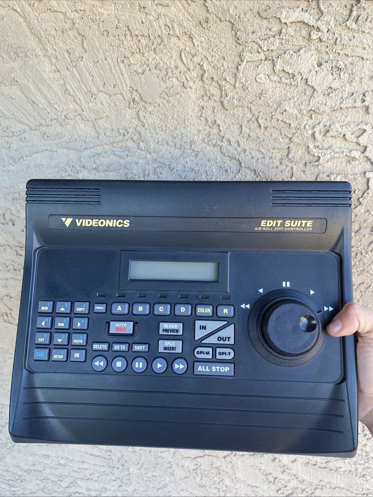 Videonics Edit Suite AB-1 NTSC Roll Edit Controller Video Editing