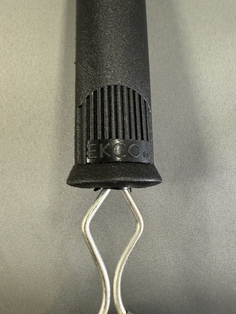 Vintage Ekco Mesh Strainer Sieve Sifter Black Handle