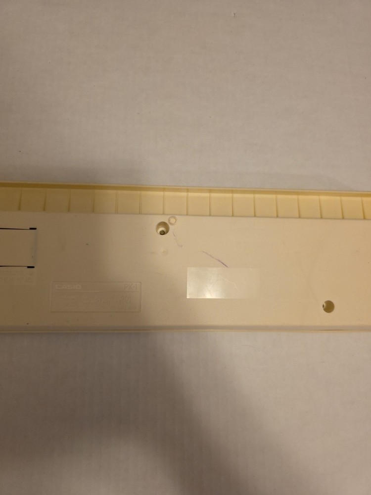 Vintage Casio PK-1 32-Key Electric Keyboard Pulse Code Modulation Working