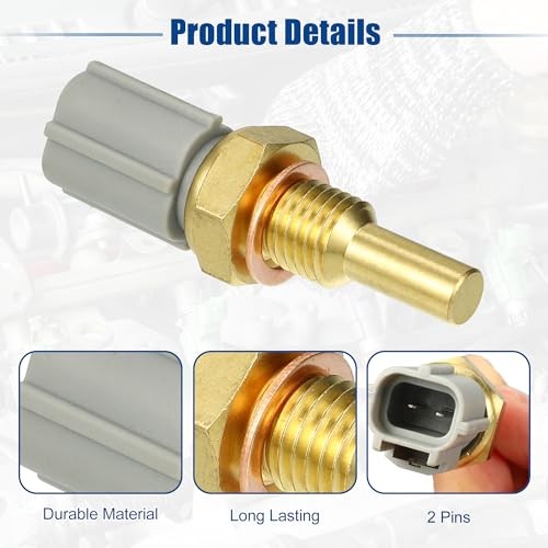 Water Temperature Sensor Engine Coolant Temperature Sensor Fit for Yamaha YZF