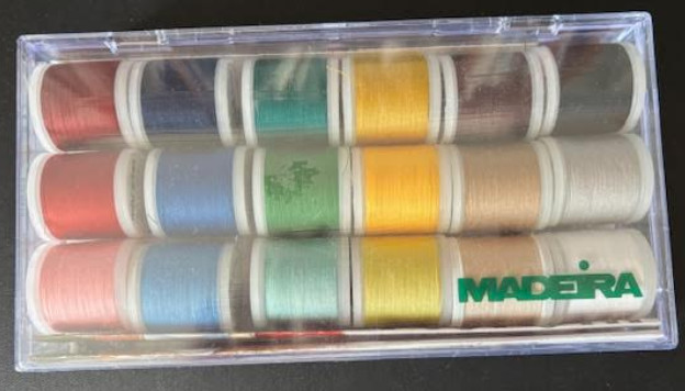 Madeira Aerofil 18 Spool Thread Box, Assorted