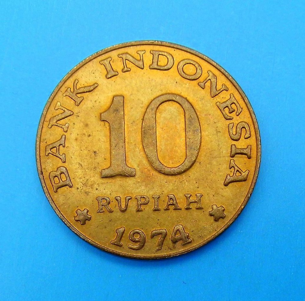INDONESIA 10 RUPIAH 1974
