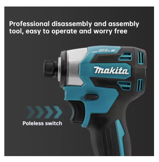 18V Brushless Impact Driver Power Tool Multi-Function Drill Tool