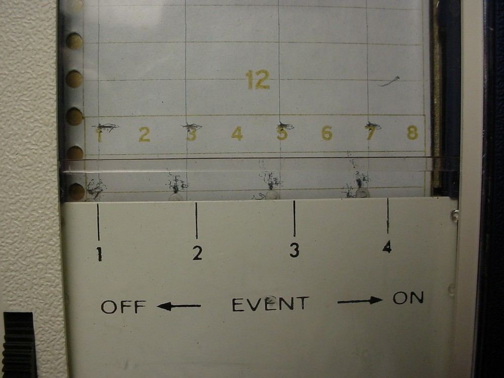 Esterline Angus E-00301A4-270 chart recorder