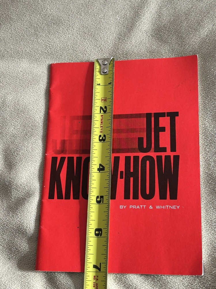Pratt And Whitney Jet Know How Booklet