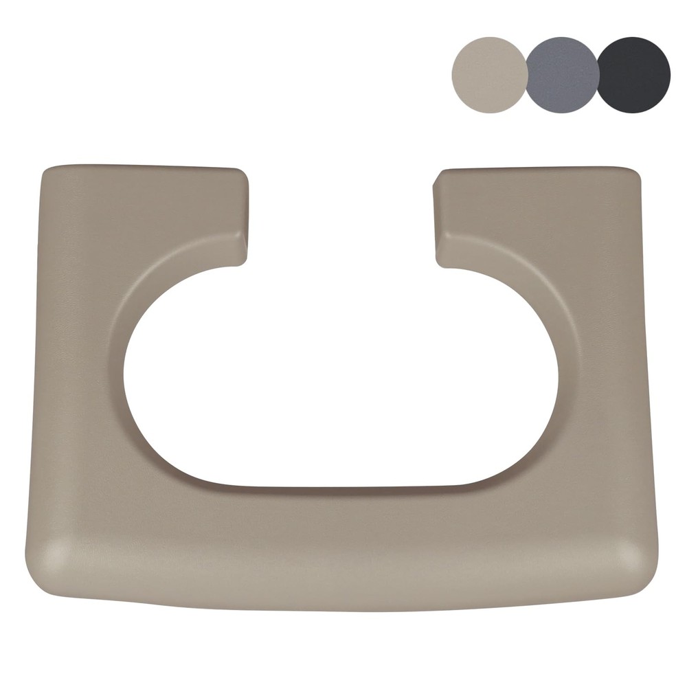 Center Console Cup Holder Replacement Pad Compatible with 04-14 F150, Tan