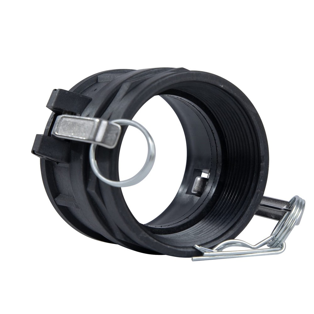 3" Type D Camlock Female Coupler x Thread Fittings with Gasket