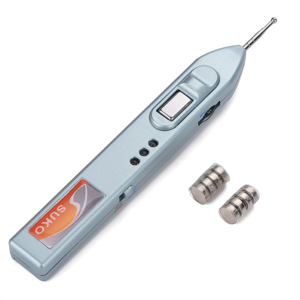 Auricular Points Detector Automatic Ear Detection Pen Warning Sound Acupressure↑