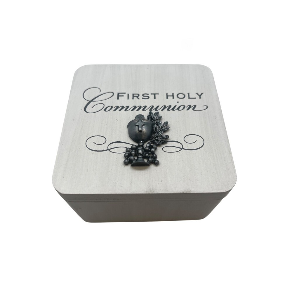 Communion White Trinket Box