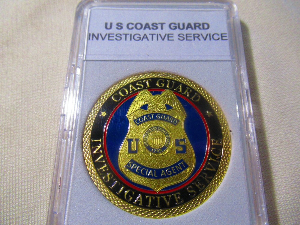 COAST GUARD INVESTIGATIVE SERVICE Challenge Coin